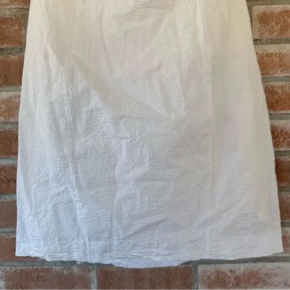 Lilly Pulitzer Strapless Franco Dress Textured White Women’s 10 Bridal Shower - Picture 4 of 10